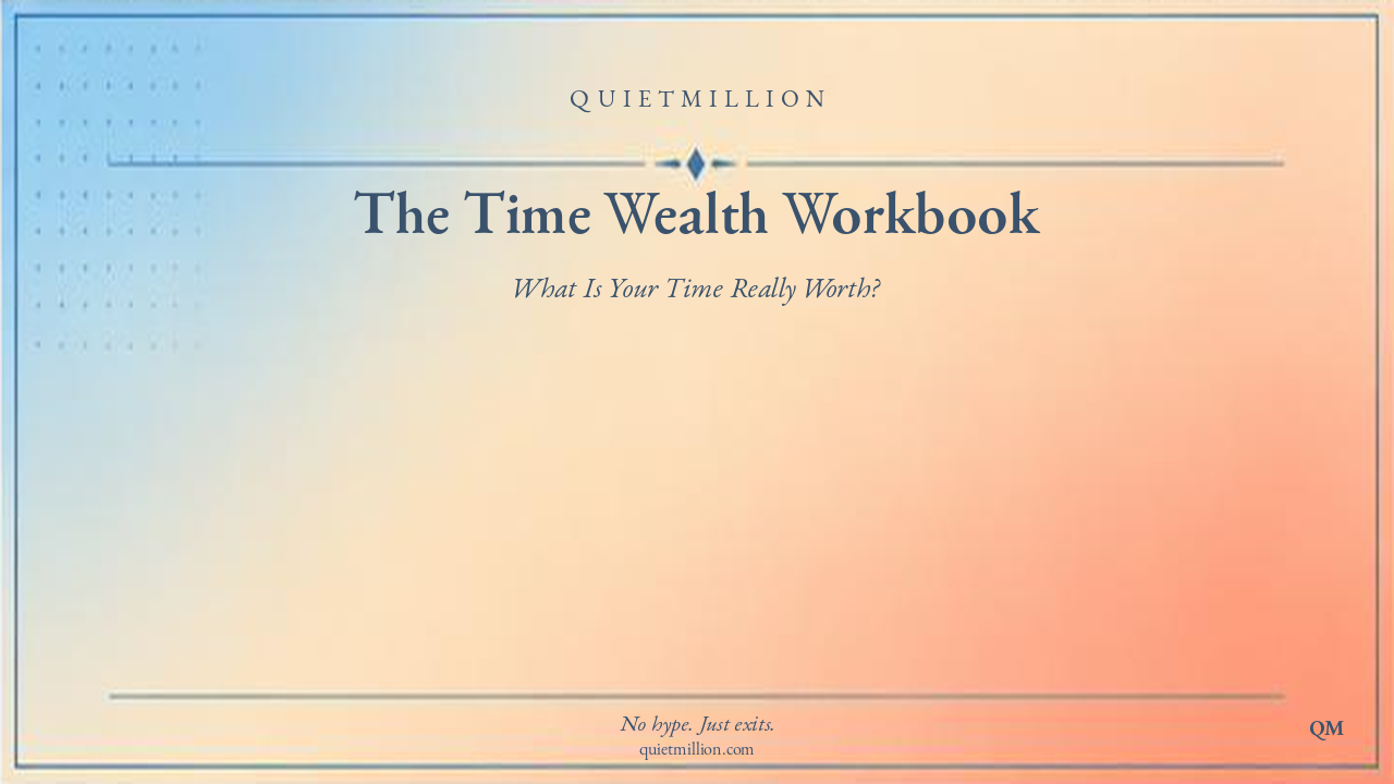The Time Wealth Workbook